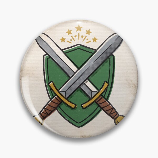 Item preview, Level Up Sword and Shield Bold Fantasy Gaming designed and sold by Oommen Studio .