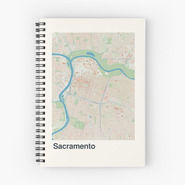 Item preview, Sacramento Minimalistic Map Art designed and sold by MapsNerd.