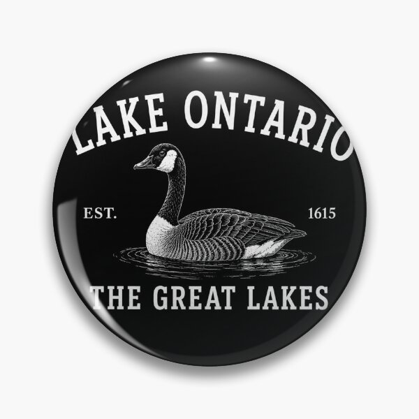 Item preview, Lake Ontario Canada Goose – Vintage Great Lakes Design designed and sold by will freed18.