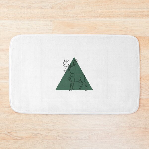 Item preview, Deer Mountain Line Art Wilderness Nature Lover Gift designed and sold by GTFullShop.