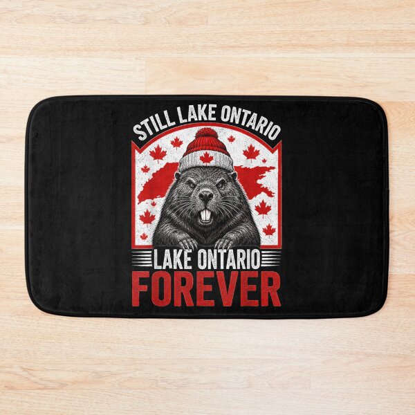 Item preview, Still Lake Ontario Forever Canadian Beaver Vintage Design designed and sold by Abigaildixon92.