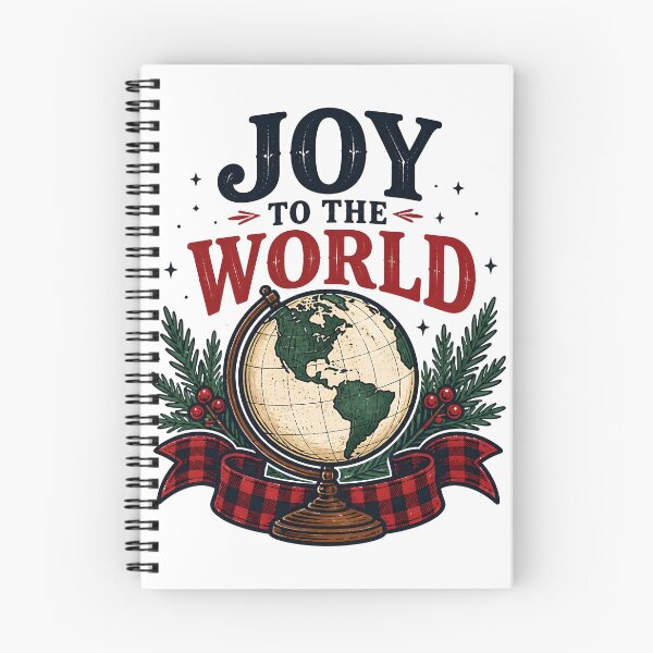 Item preview, Joy to the World Buffalo Check Farmhouse Christmas Design designed and sold by KristenosNehk.