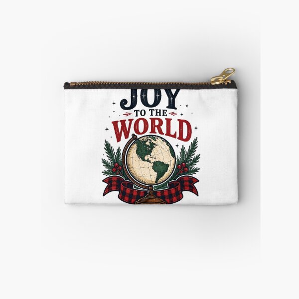 Item preview, Joy to the World Buffalo Check Farmhouse Christmas Design designed and sold by KristenosNehk.