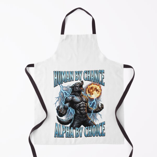 Item preview, Funny Alpha Wolf Meme Human By Chance Alpha Choice designed and sold by MOONE FLOWER.