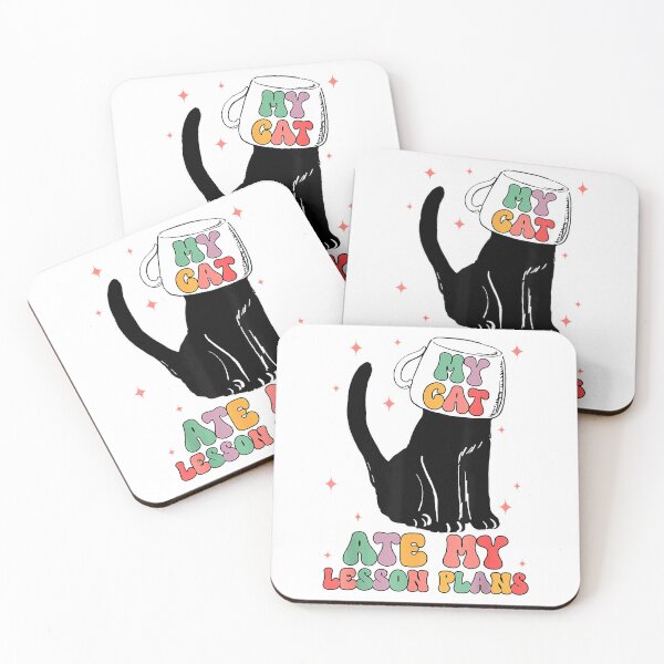Item preview, Funny Teacher Cat Ate My Lesson Plans Humor Women Student T-Shirt designed and sold by gidget-gadget.