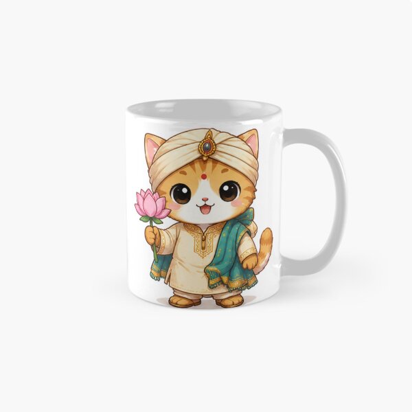 Item preview, Indian Chibi Kitten Vector designed and sold by  Cat Lady.