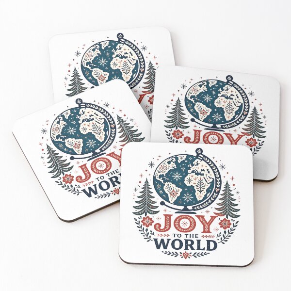Item preview, Joy to the World Nordic Scandinavian Christmas Design designed and sold by KristenosNehk.