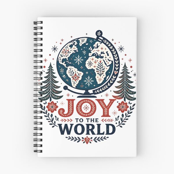 Item preview, Joy to the World Nordic Scandinavian Christmas Design designed and sold by KristenosNehk.