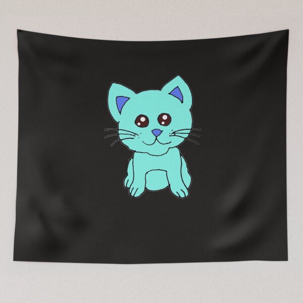 Item preview, Little Blue Cat 2 designed and sold by ArthureCendre.