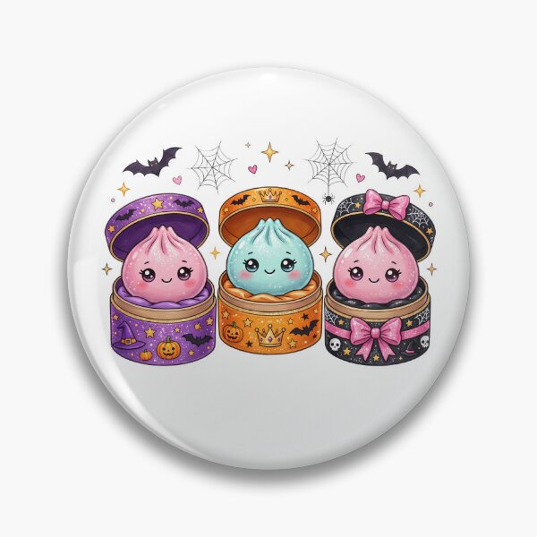 Item preview, Cute Halloween Dumplings Kawaii Spooky Food designed and sold by Merchrise.