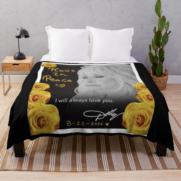 Item preview, Dolly Parton Memorial RIP 1946-2026, Dolly Parton RIP, Dolly Parton Memorial, Country Music Legend Tribute, In Loving Memory Dolly Parton designed and sold by AnaZumiga.