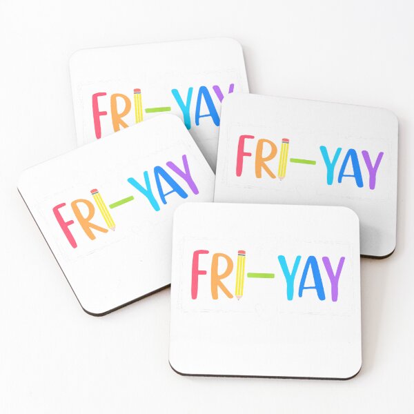 Item preview, Happy Fri-Yay Funny Fri Yay Teacher Student Friday Weekend T-Shirt designed and sold by KTY-NUSS.