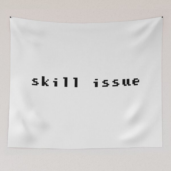 Item preview, Skill Issue in Press Start Font designed and sold by Outerlass.