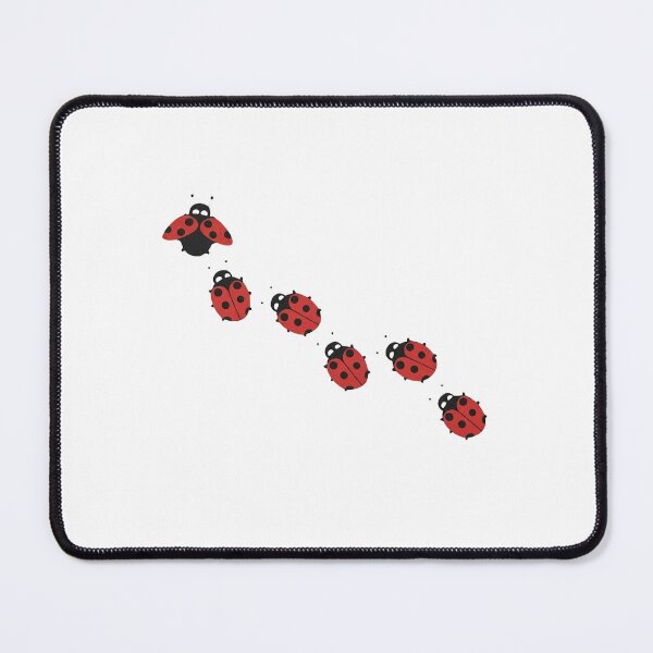 Item preview, Cute Ladybug Trail Nature Insect Cottagecore Minimalist Aesthetic T-Shirt designed and sold by VelourEmber.