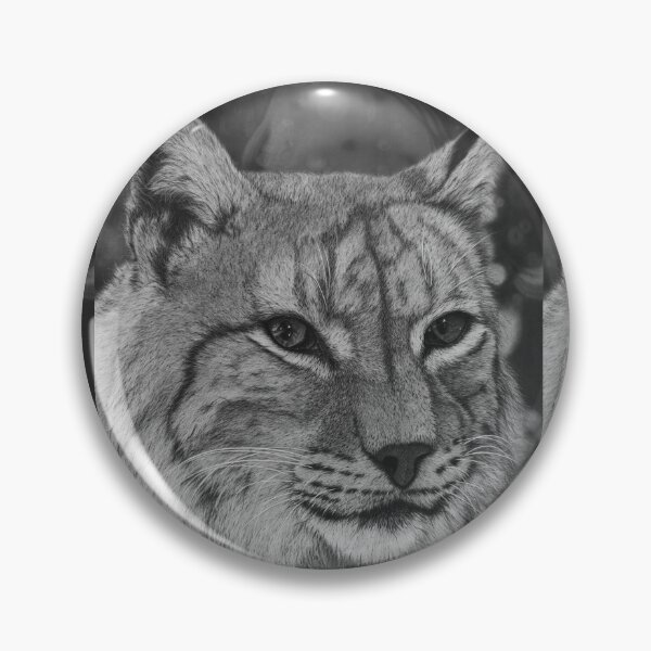Item preview, Iberian Lynx — Hyperrealistic Charcoal Drawing on Paper designed and sold by David Mateo ArtWorks.