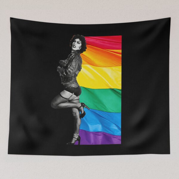 Item preview, The Rocky Horror Picture Show Frank N Furter LGBTQ+ Pride designed and sold by ErvinWeeks.