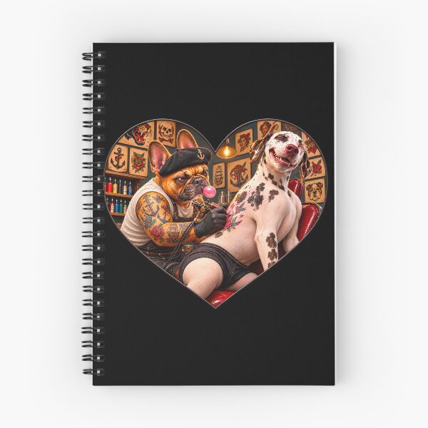Item preview, Tattoo artist Frenchie tattoos a Dalmatian  designed and sold by SmARTNiki.