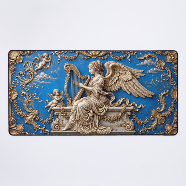 Item preview, Heavenly Harp Angels designed and sold by Sigtrix.