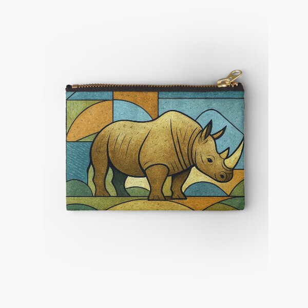 Item preview, Rhino a Geometric illustration. designed and sold by GalleryKauffeld.