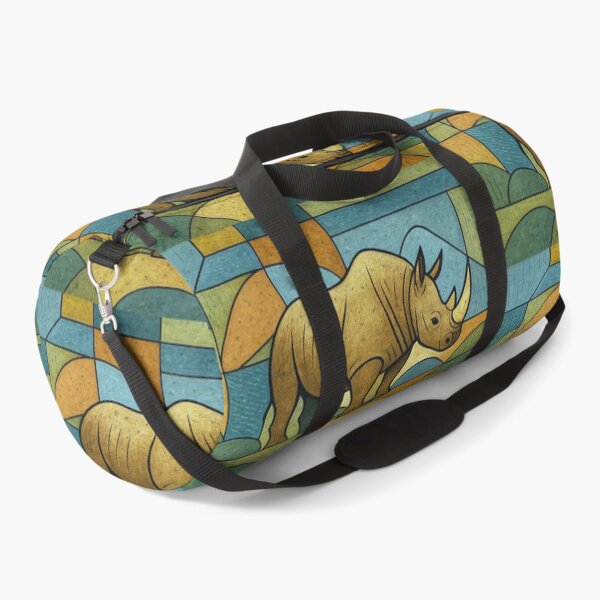 Item preview, Rhino a Geometric illustration. designed and sold by GalleryKauffeld.