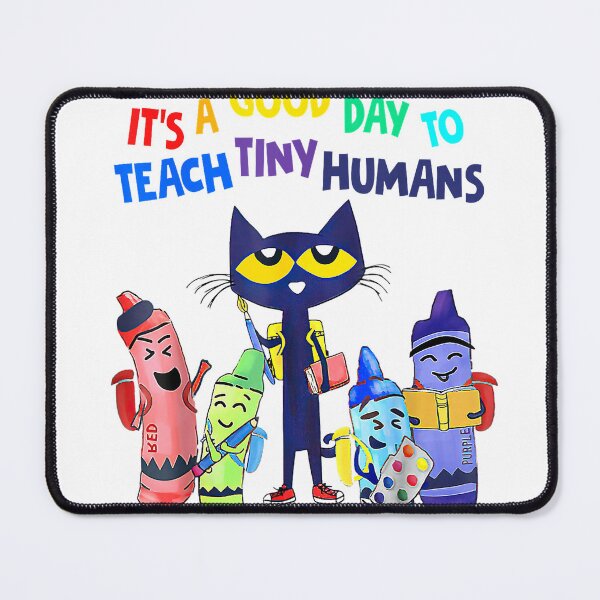 Item preview, Good Days To Teach Tiny Humans Funny Cat Teacher Lover T-Shirt designed and sold by gidget-gadget.