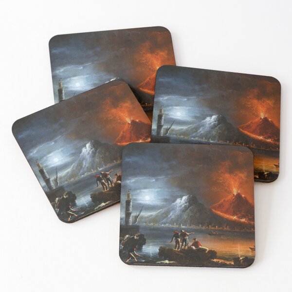 Item preview, A Pair of Seascape Capricci by Giuseppe Fidanza designed and sold by The Breathing Paint.