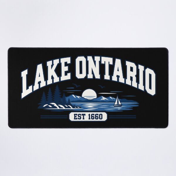 Item preview, Lake Ontario Est 1660 Funny Canada Trump Tariff, Great Lakes Political Satire designed and sold by Cchotlan.