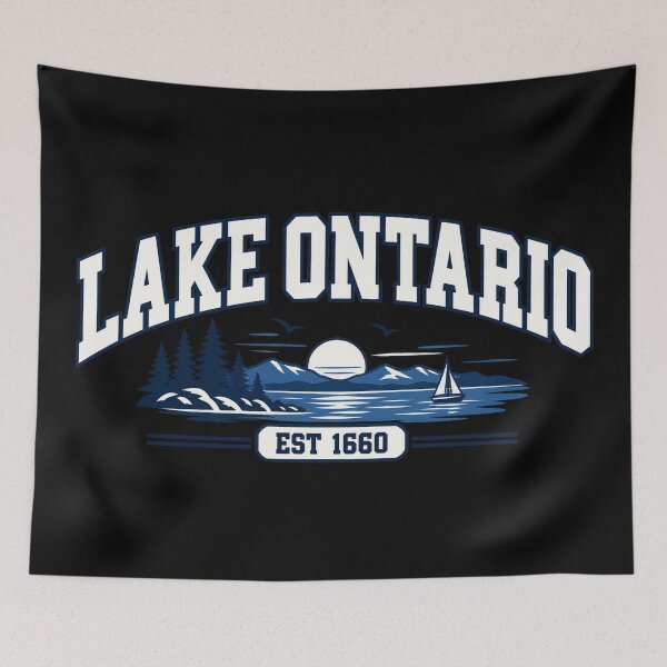 Item preview, Lake Ontario Est 1660 Funny Canada Trump Tariff, Great Lakes Political Satire designed and sold by Cchotlan.