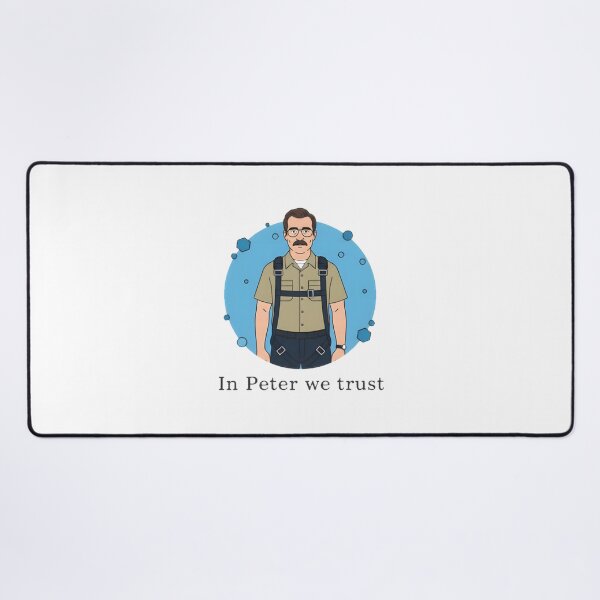 Item preview, In Peter We Trust Minimalist Typography Faith And Loyalty Quote Design | Best Buy designed and sold by paul37.
