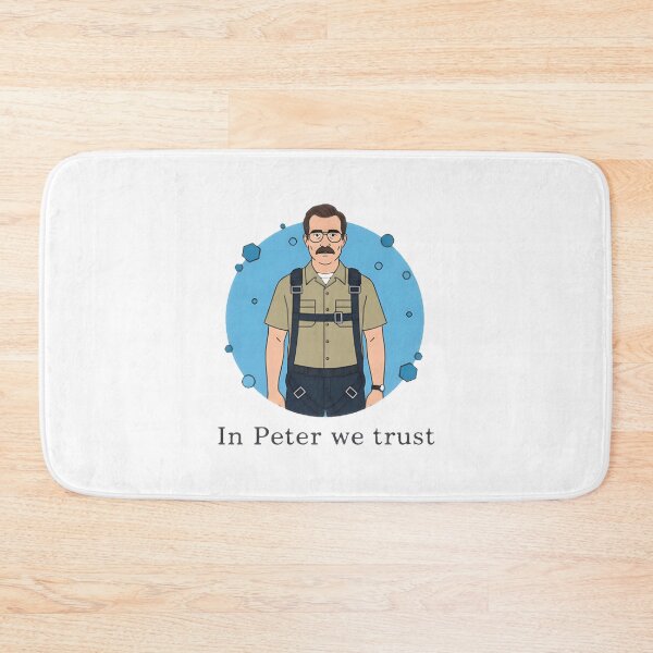 Item preview, In Peter We Trust Minimalist Typography Faith And Loyalty Quote Design | Best Buy designed and sold by paul37.