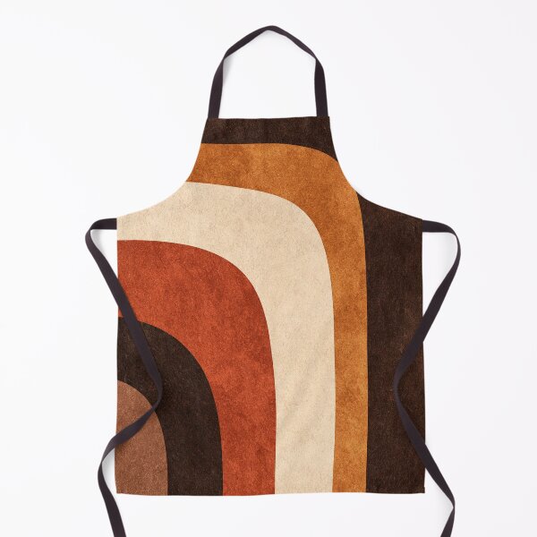 Item preview, Mid-Century Modern Abstract Arches - Two Tone Earthy - Terracotta Retro Modernist Art designed and sold by GrinGalore.