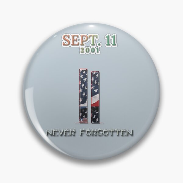 Item preview, 9/11 memorial  September 11 tribute  Never forgotten designed and sold by  Mudikeys.