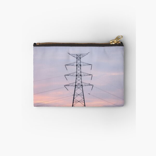 Item preview, Transmission Tower Pastel Sunset Art designed and sold by Pylon-Bureau.