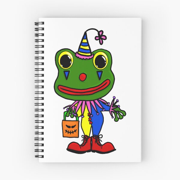 Item preview, Halloween Frog - Clown  designed and sold by cherrynat1.