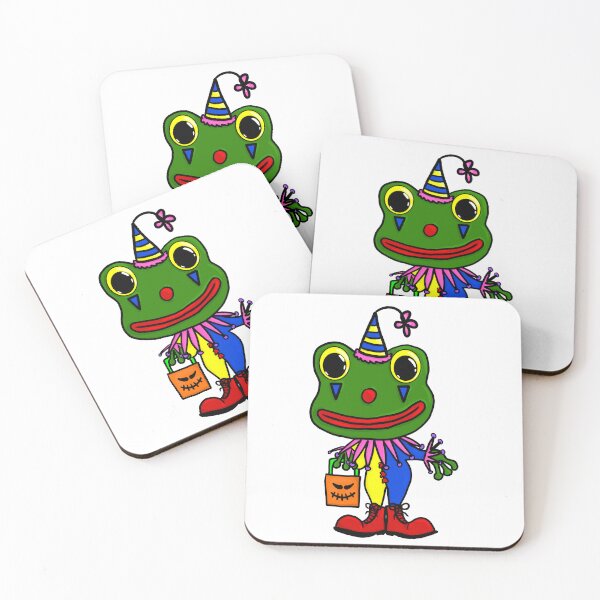 Item preview, Halloween Frog - Clown  designed and sold by cherrynat1.