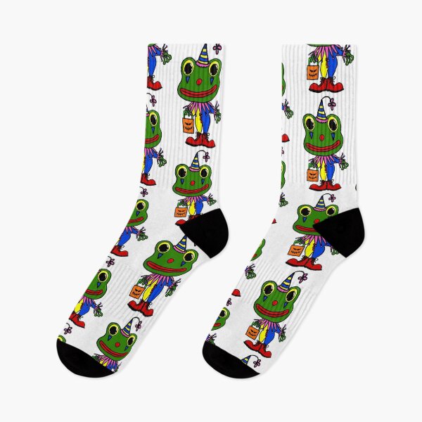 Item preview, Halloween Frog - Clown  designed and sold by cherrynat1.