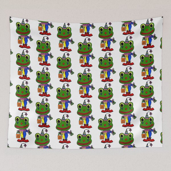 Item preview, Halloween Frog - Clown  designed and sold by cherrynat1.