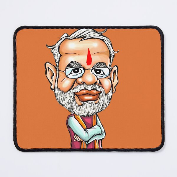 Item preview, Narendra Modi – Indian Leader Cartoon Illustration | Modi Fan Art designed and sold by lexxclothing.