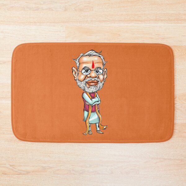 Item preview, Narendra Modi – Indian Leader Cartoon Illustration | Modi Fan Art designed and sold by lexxclothing.
