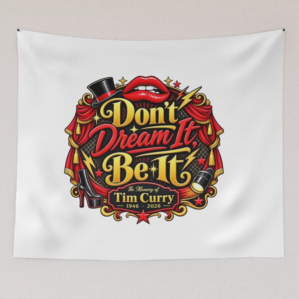 Item preview, Tim Curry Memorial - Dont Dream It Be It - Rocky Horror designed and sold by ErvinWeeks.