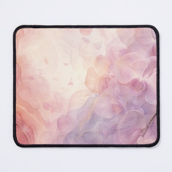 Item preview, Ethereal Pink Watercolor Orchid Abstract Art designed and sold by AneissPiaf.