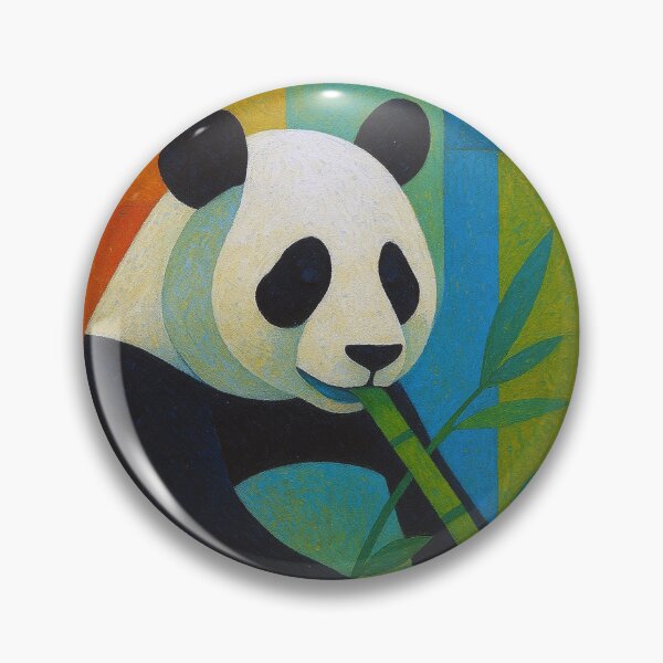 Item preview, Giant Panda a Geometric illustration. designed and sold by GalleryKauffeld.