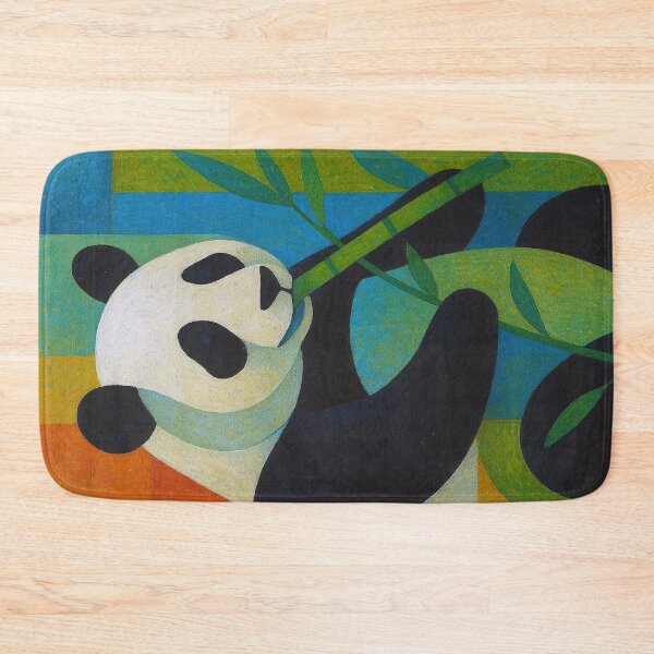 Item preview, Giant Panda a Geometric illustration. designed and sold by GalleryKauffeld.