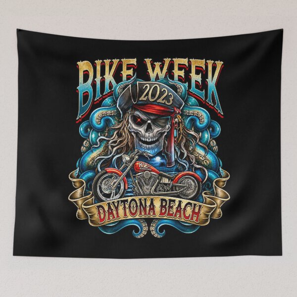 Artikelvorschau, Daytona Bike Week Design – Piratenfahrer entworfen und verkauft von EzequielBC.