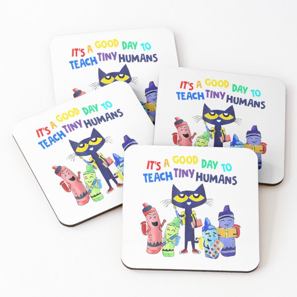 Item preview, Good Days To Teach Tiny Humans Funny Cat Teacher Lover T-Shirt designed and sold by gidget-gadget.