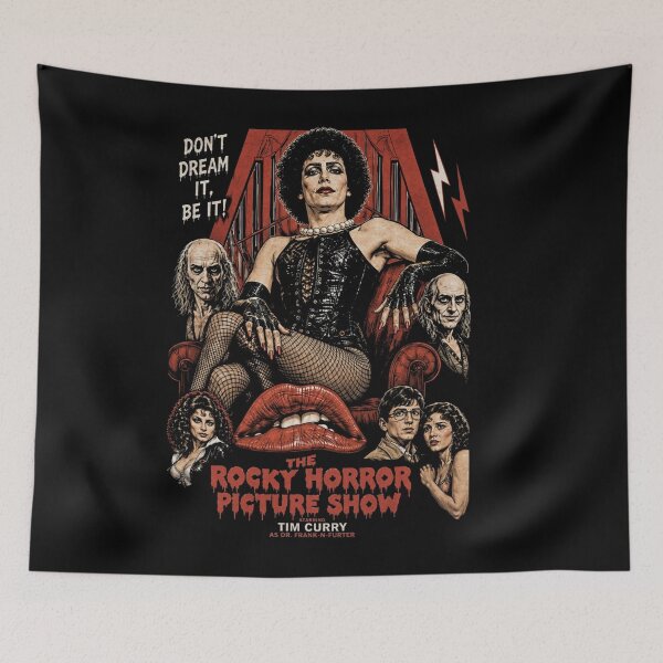 Item preview, The Rocky Horror Picture Show, Tim Curry as Dr Frank N Furter Graphic designed and sold by ErvinWeeks.