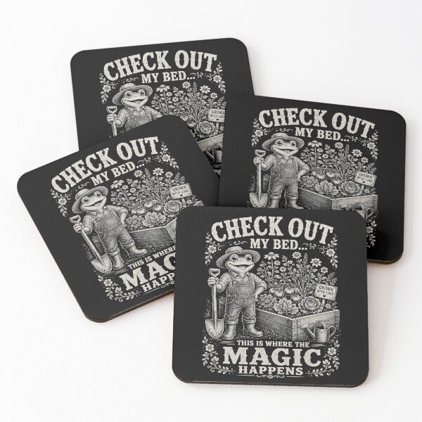 Item preview, Check Out My Bed This Is Where The Magic designed and sold by Animavera.
