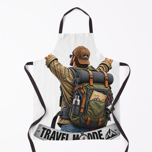 Item preview, Travel Mode Adventure Backpacker Hiking Mountain Explorer designed and sold by RobertArt08.
