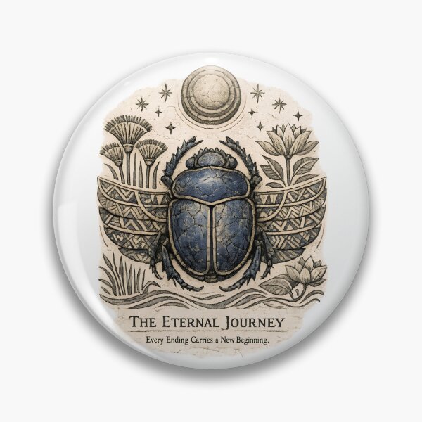 Item preview, The Eternal Journey | Scarab Beetle | Ancient Africa  designed and sold by 'VARI'.
