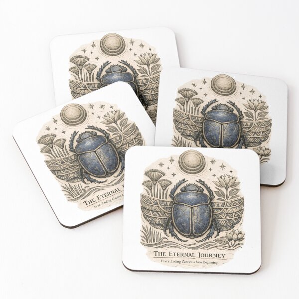 Item preview, The Eternal Journey | Scarab Beetle | Ancient Africa  designed and sold by 'VARI'.